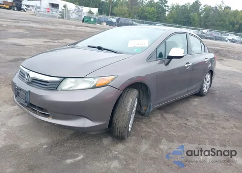 2012 Honda Civic Lx из США, поврежденный, VIN 2HGFB2E5XCH514315